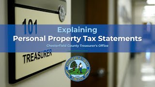 Explaining Personal Property Tax Statements