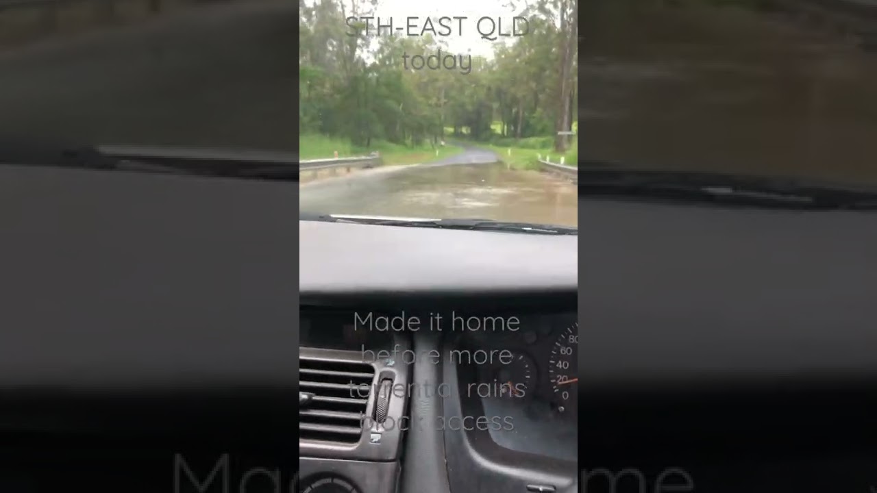 Cyclone Vernon effecting Sth-east QLD