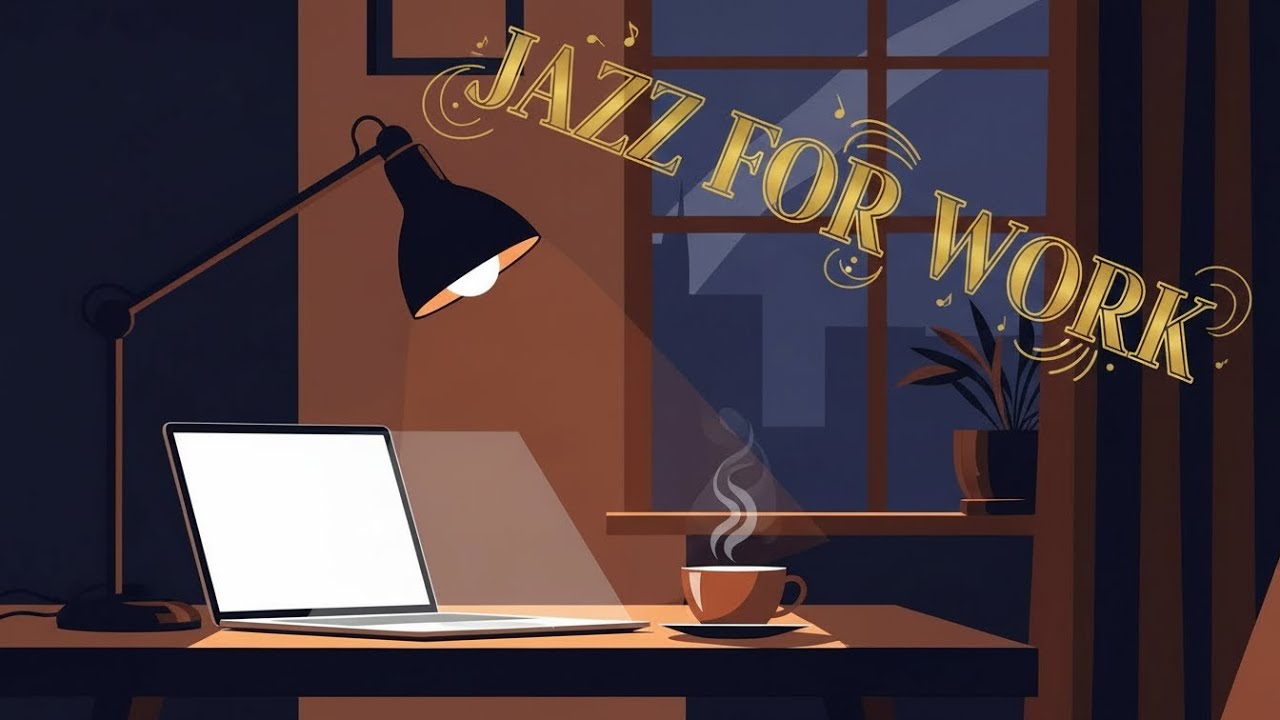 "Live Jazz at Home – Rain and Coffee Ambience for Study, Relaxation, Sleep"