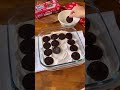 Easiest Christmas Dessert 🍪🎅 #cookies #nobake #christmas #holidayswithshorts
