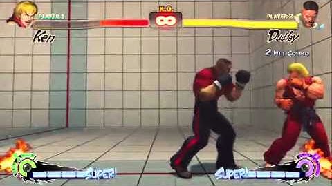 SSF4:AE Dudley Meaty and Safe Jump Setup and Extras v2