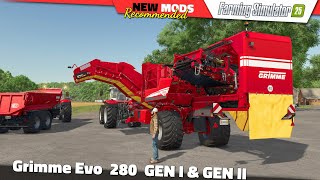 FS25 | Grimme Evo 280 GEN I & GEN II (by 76-Max) - Farming Simulator 25 Mods Review QHD
