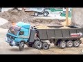 RC Trucks and Construction Machines in ACTION!