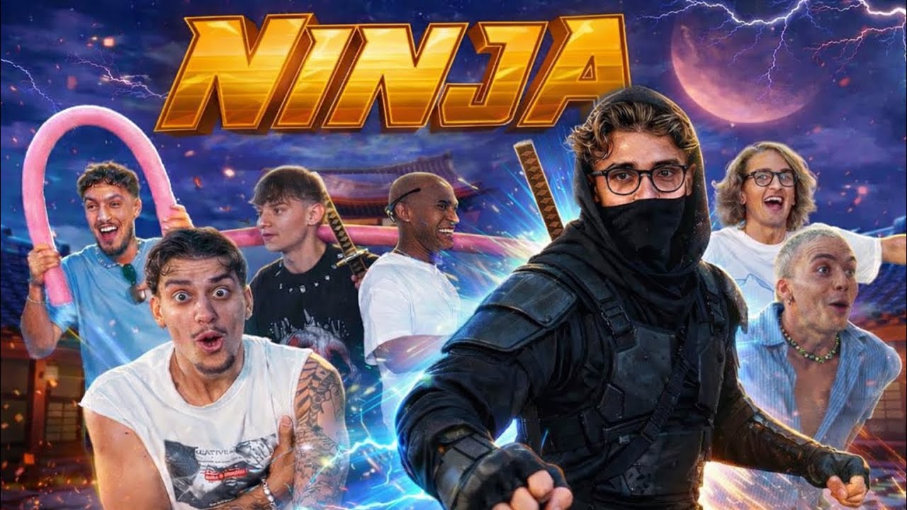 NON FARTI TOCCARE! ninja game con penitenza