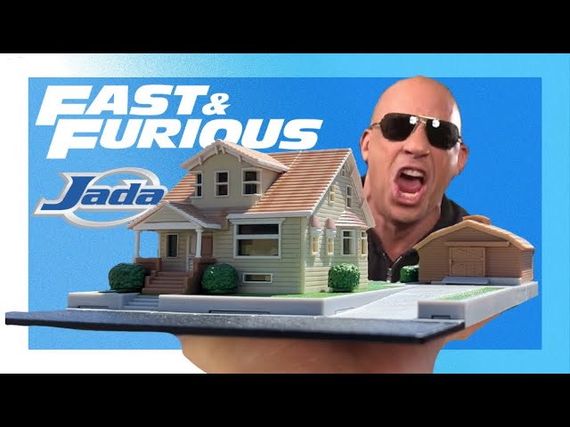 JADA Toretto House Diorama Fast and Furious 