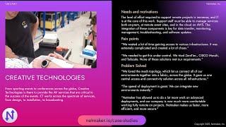Customer Success Story - Creative Technologies