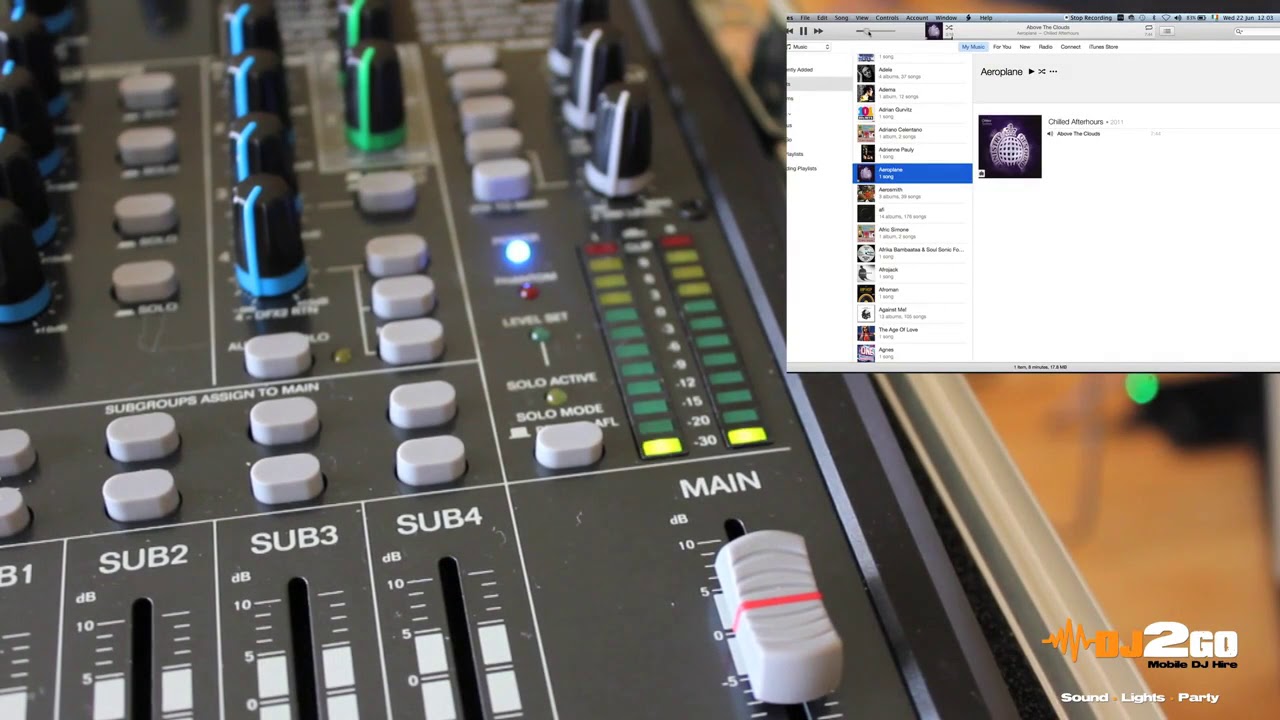 Tutorial | Alto Live 1604 Mixer | USB Playback Record On A MacBook