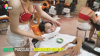 ASMR / The truth massage at barbershop is quick stress relief