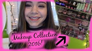2016 Makeup Collection & Storage!