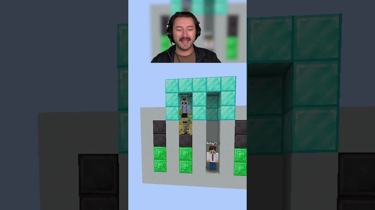 Hilarious Fail in Minecraft Block Up