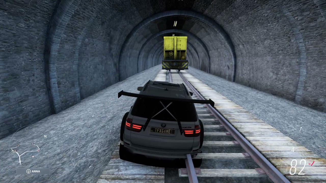 Forza Horizon 5 train chase - YouTube