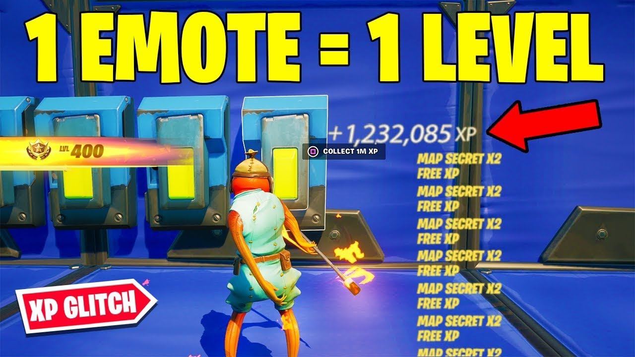 GET LEVEL 500 WITH THIS XP MAP - FORTNITE (CH5 S4)