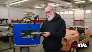 Dimple Die Press Upgrade With Vintage Fabrication