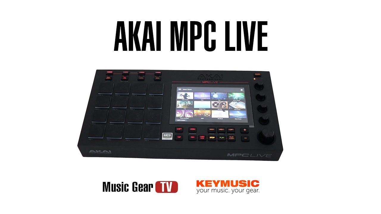 mpc live akai professional