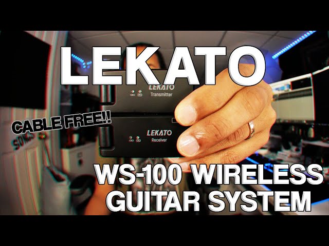 LEKATO WS-100 WIRELESS GUITAR SYSTEM