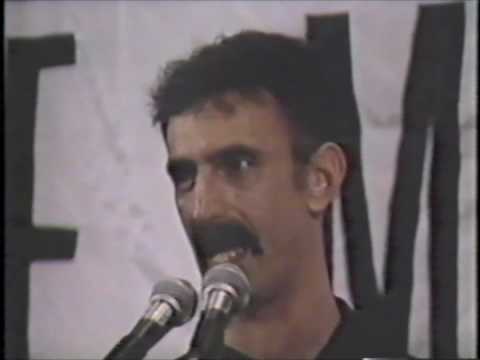 Frank Zappa MTV New Music Awards Fall 1985