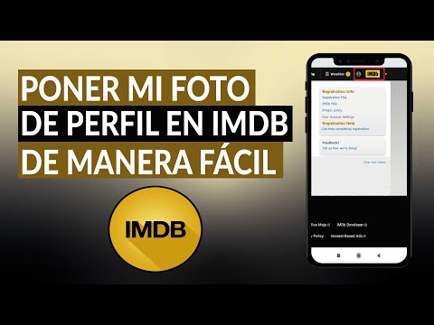 Cómo poner mi foto de perfil en IMDB de manera fácil y rápida