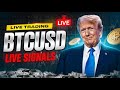 NEW YORK SESSION BITCOIN & GOLD LIVE TRADING | BTCUSDT & XAUUSD LIVE TRADING