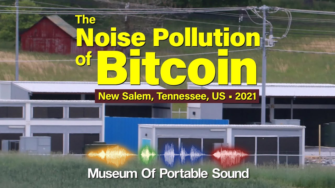 The Noise Pollution of Bitcoin