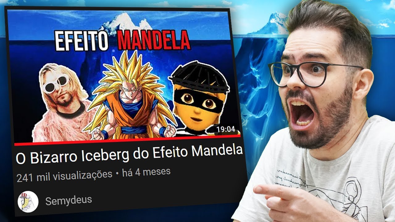 Pai Troll reagindo ao BIZARRO ICEBERG DO EFEITO MANDELA