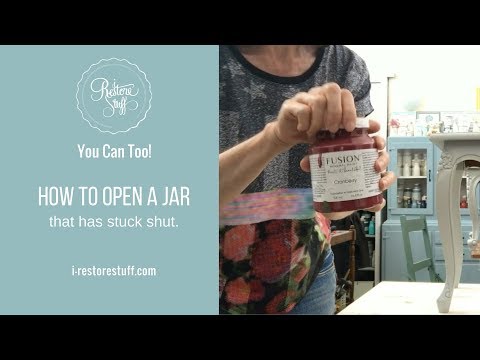 How to Open a Jar that has STUCK or Jammed Shut
