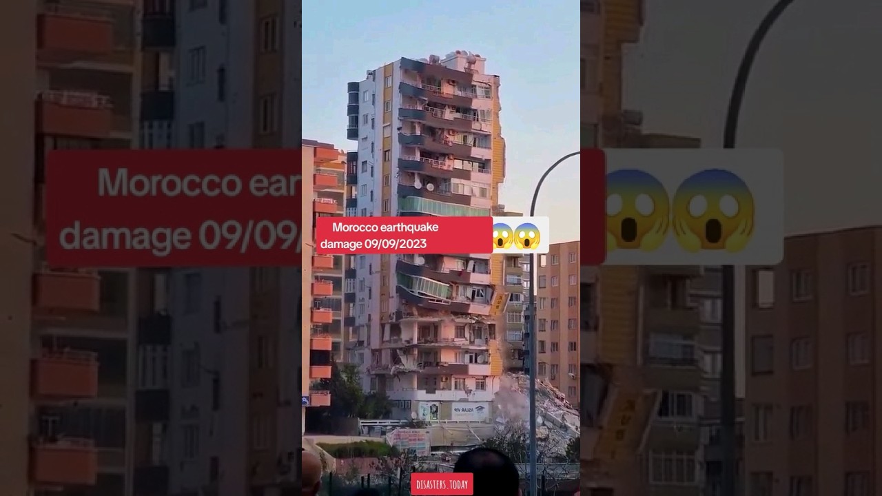 Morocco earthquake damage 9/8/2023