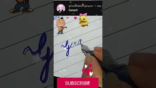 How to write the alphabet AtoZ in cursive writing.Handwriting practice #cursivehandwriting our name