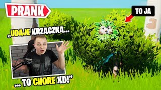 UDAJE KRZACZKA CHALLENGE *najlepszy odcinek*| Fortnite Sezon 11