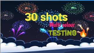 30 shots Testing / sky shot #fireworks