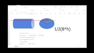 How to Find Volume of Capped Cylinder Tank