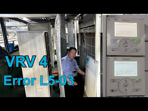 Error L5-03 [ VRV4 ] air conditioner troubleshooting