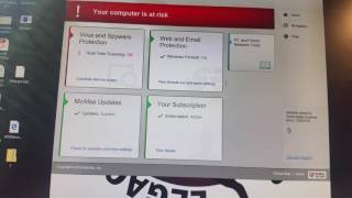 Celebrity Can't get McAfee on my desktop to update or run a scan Wealth