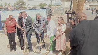 Leaders break ground on a new center to boost small businesses on the Historic Westside