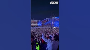 Thumbnail of Moment entire crowd sings Don't Look Back in Anger at first Scots Oasis gig