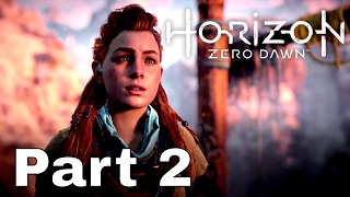 Horizon Zero Dawn Part 2 The Point of the Spear Walkthrough Gameplay (PS4 Pro)