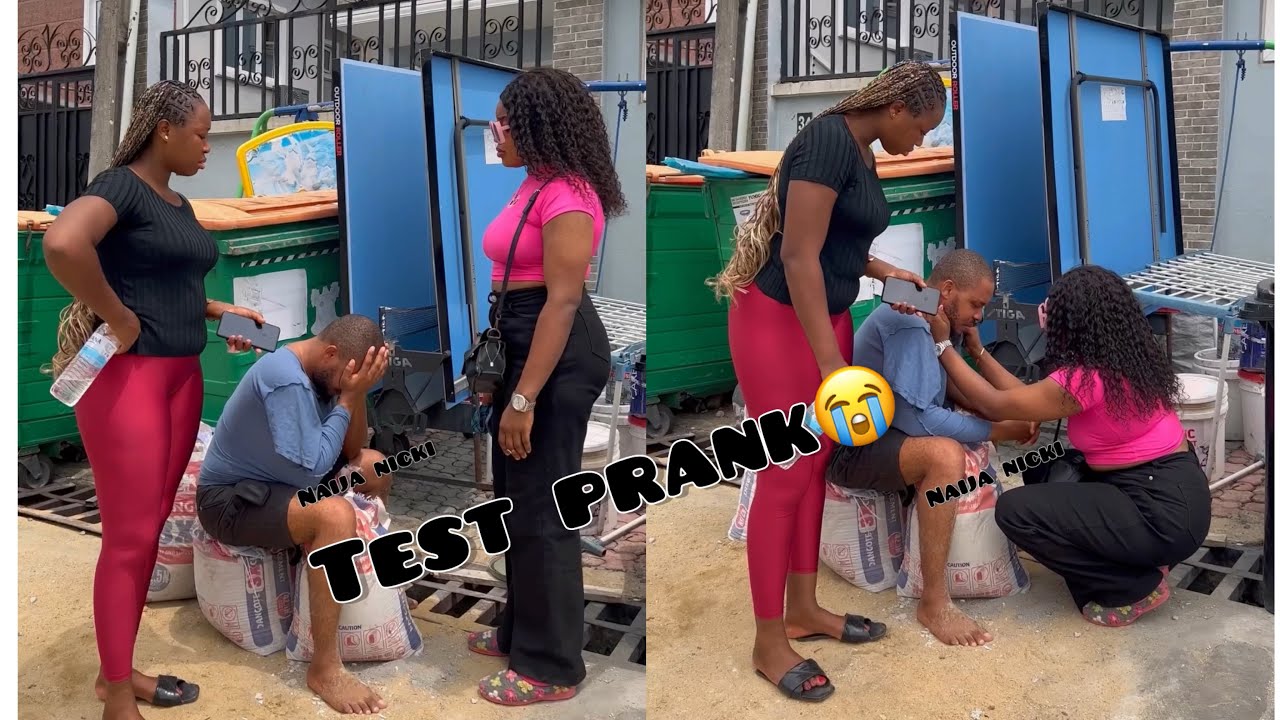 Man disguised as if he lost everything just to know if his girlfriend is d right woman to settle wit