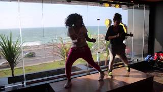 zumba with Huda Adel & Reem Ahmed زومبا اثناء فتره الحمل