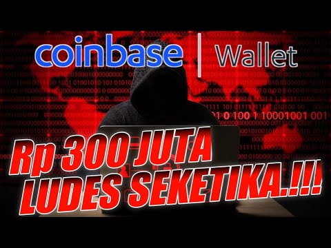 NGOBROL LANGSUNG DENGAN KORBAN,.300 JUTA RUPIAH LUDES SEKETIKA DI COINBASE WALLET,.