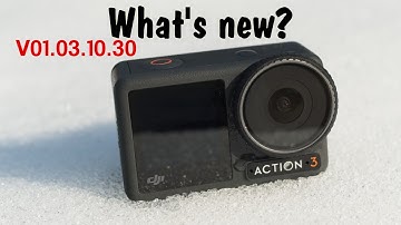 DJI Osmo Action 3 New Firmware 2023