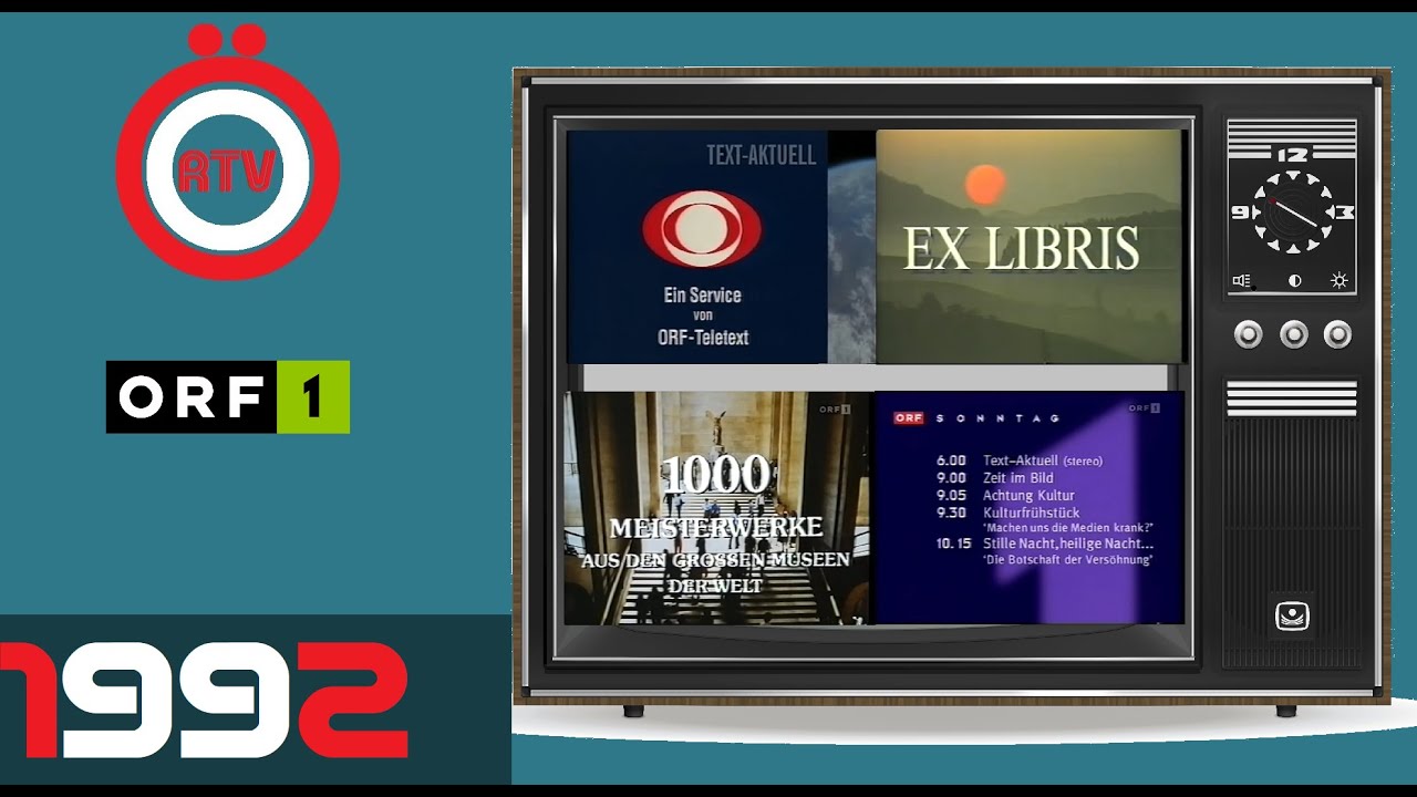 ORF 1 - Sendeschluss (12.12.1992)