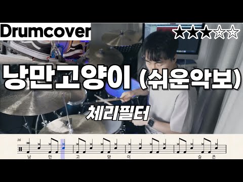 낭만고양이 - 체리필터(쉬운버전)