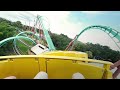 VR 180 3D Kumba extreme Roller Coaster - VR onride front seat POV Busch Gardens Tampa montaña rusa