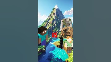 Herobrine took on every mob 🥶 | #minecraft #shorts