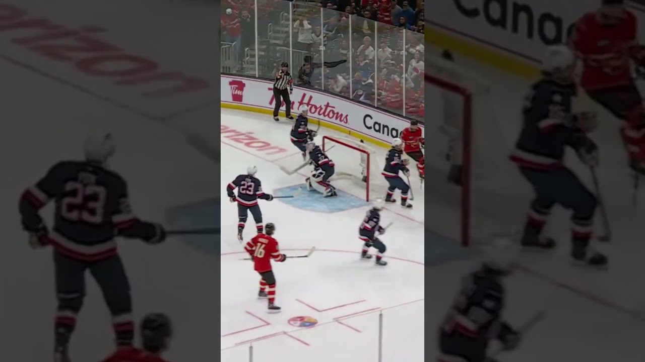 Sam Bennett Ties The Game!!!! (4 Nations Final, Feb 20, 2025) 