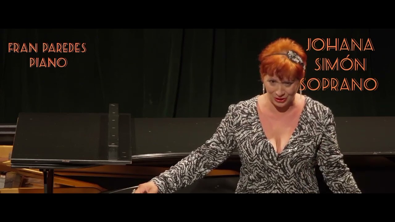 Aria de las joyas de Margarita de Fausto, Gounod. Johana Simón soprano Fran Paredes piano 
