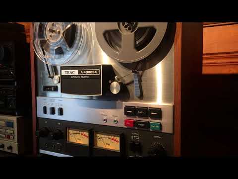 TEAC A-4300 Reel to Reel Tape Recorder, Stereo Tape Deck, Auto