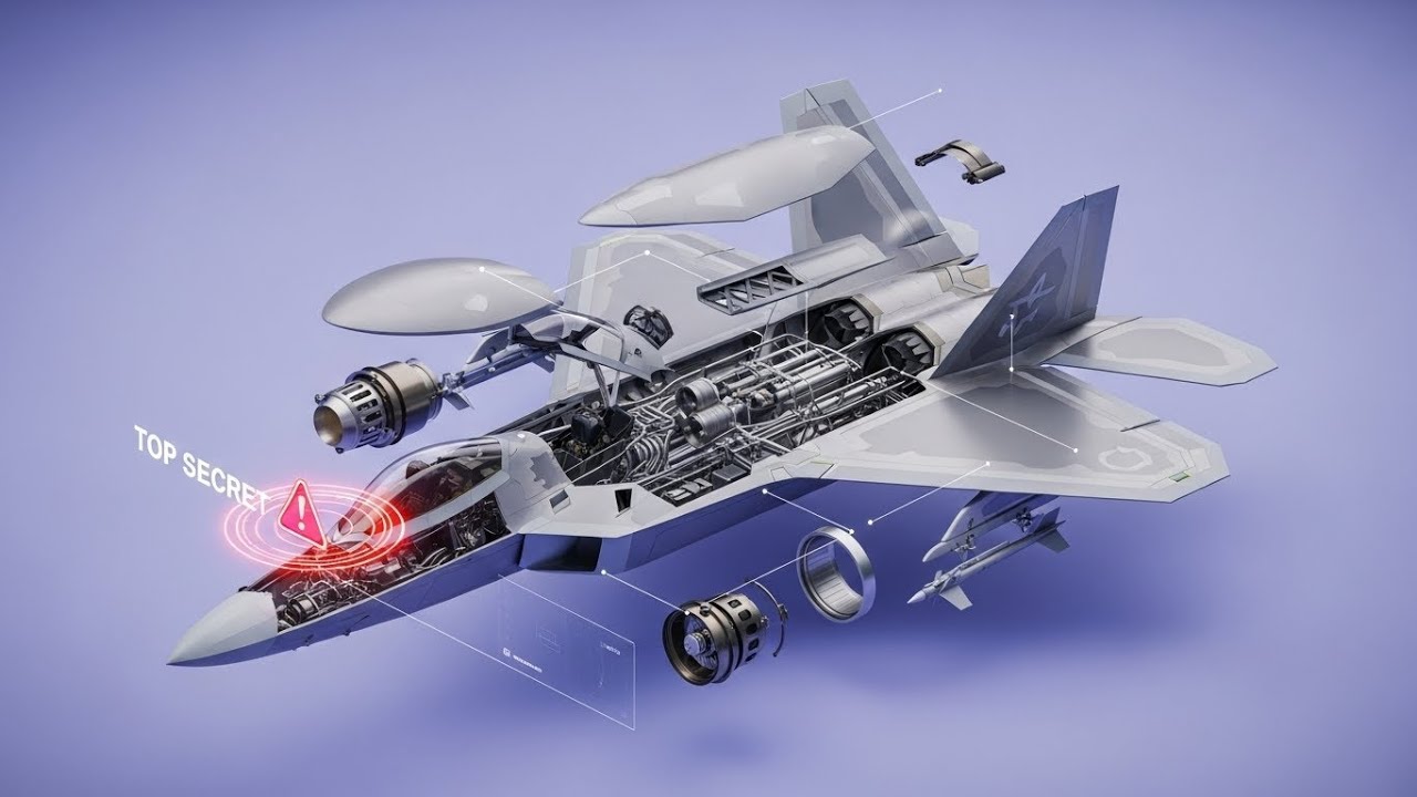 Inside the F-22 Raptor: Why It’s BANNED For Export Forever?