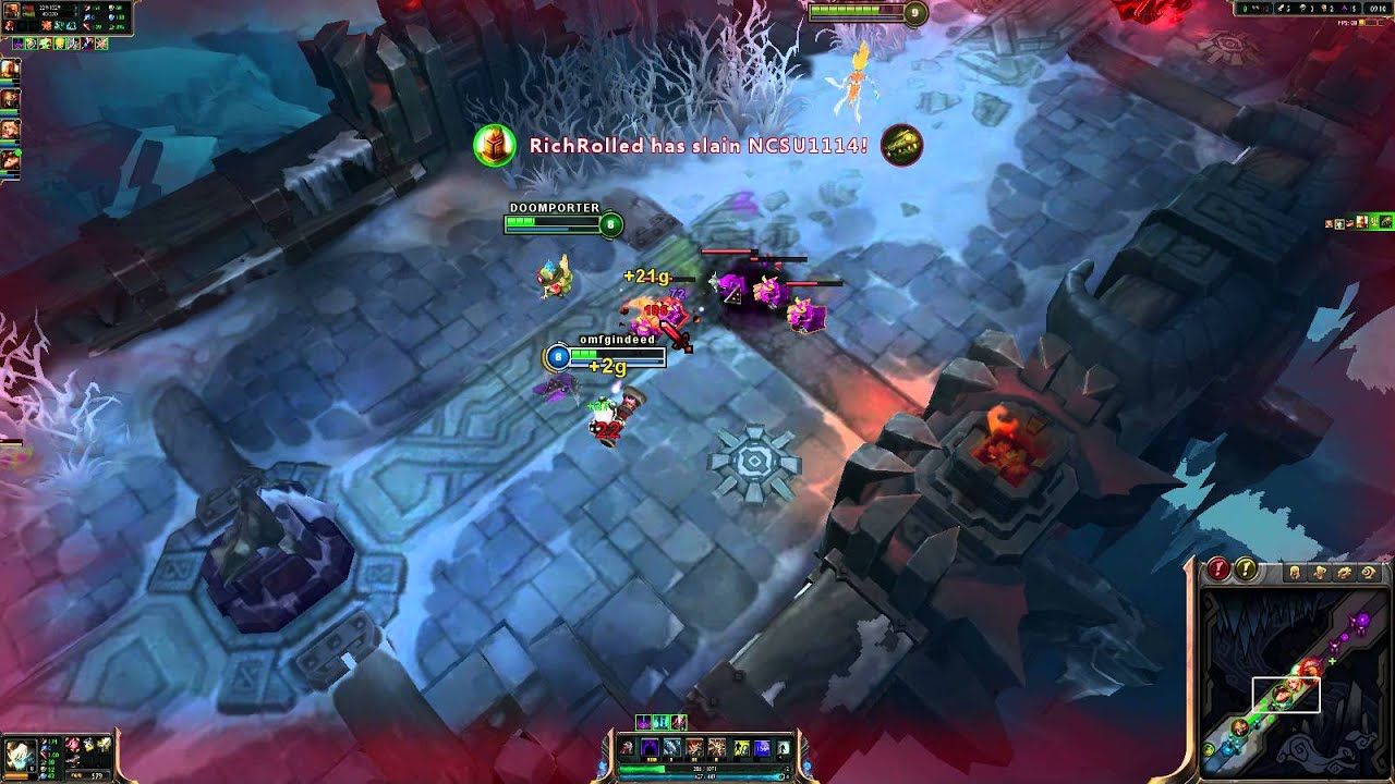 League of Legends Full Gameplay; ARAM Tristana