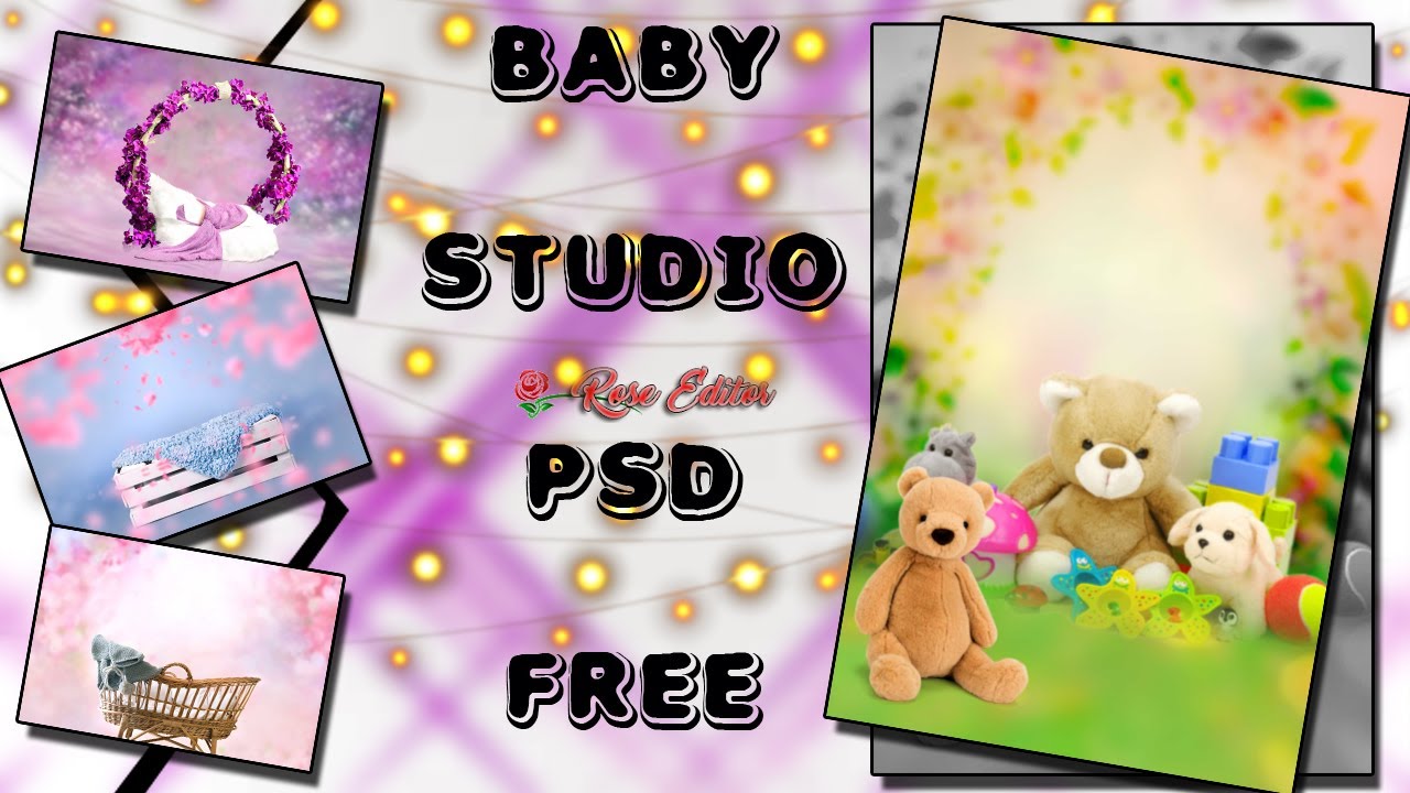 Psd Born BABY STUDIO PSD 2023 !! NEW STUDIO BORN BABY PSD !! - YouTube