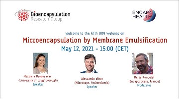 7. Microencapsulation using Membrane emulsification